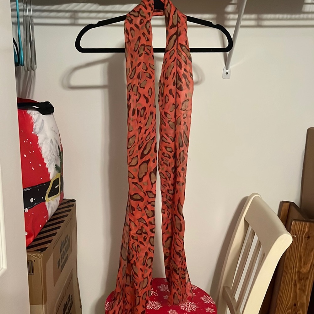 Cheetah Print Scarf